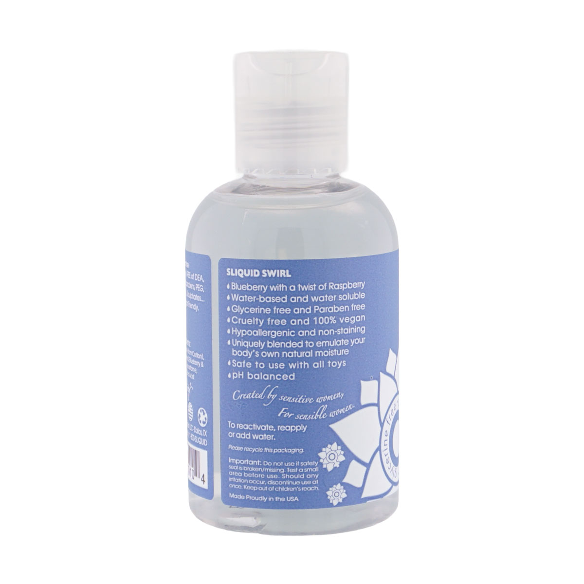 Naturals Swirl - Blue Raspberry - 4.2 Fl. Oz. (124 ml) - Image 2