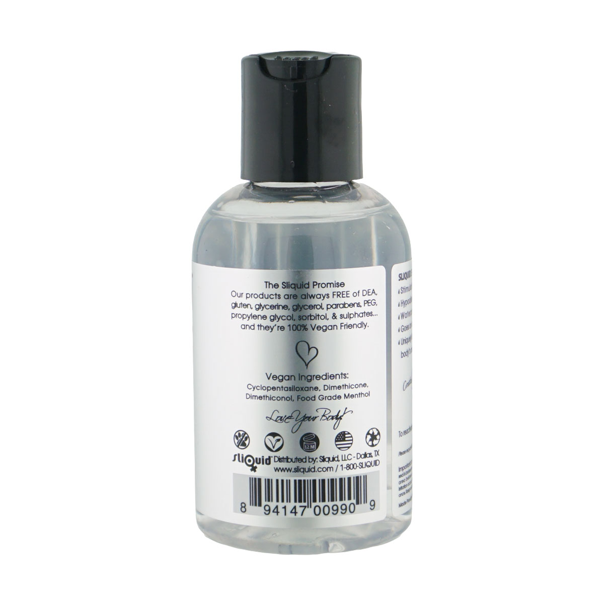 Sliquid Spark Silicone Lubricant 4.2 Oz. / 125ml - Image 2