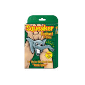 Squeaker Elephant G-String - One Size - Black