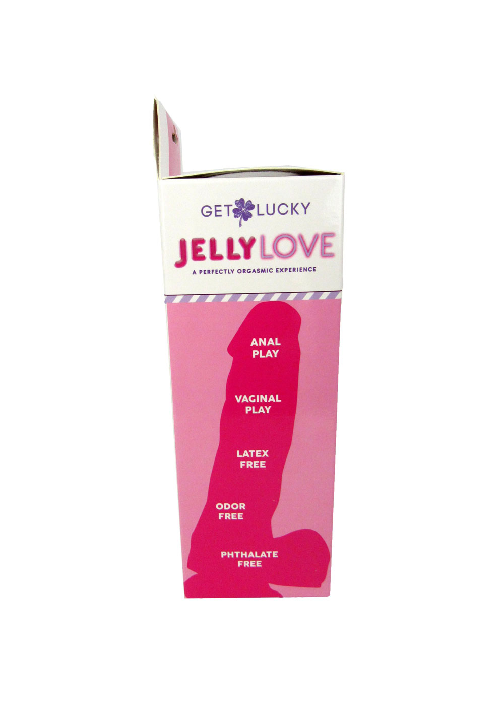 Jelly Love 7" Dildo - Pink - Image 3