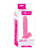 Jelly Love 9" Dildo - Pink