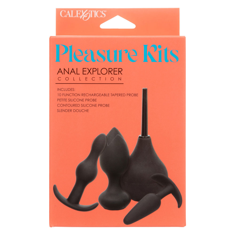 Pleasure Kits Anal Explorer Collection - Black - Image 5