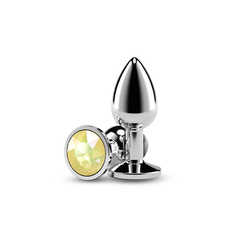 Rear Assets Silver Medium Yellow Gem - Image 2