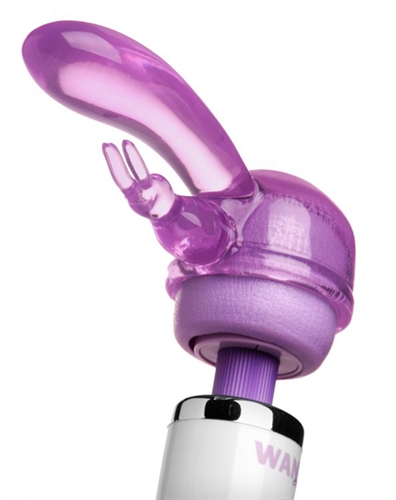 Original Rabbit Dual Stimulation Wand Attachment - Purple We-Ab935 - Image 2