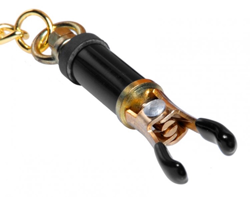 Deluxe Asjustable Nipple Clamps - Gold - Image 2