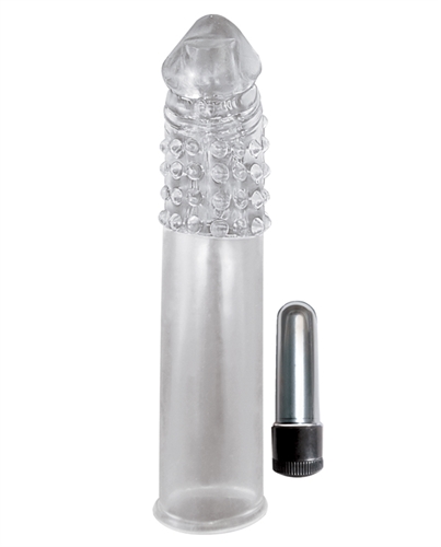 Ram Vibrating Penis Extender - Clear - Image 2