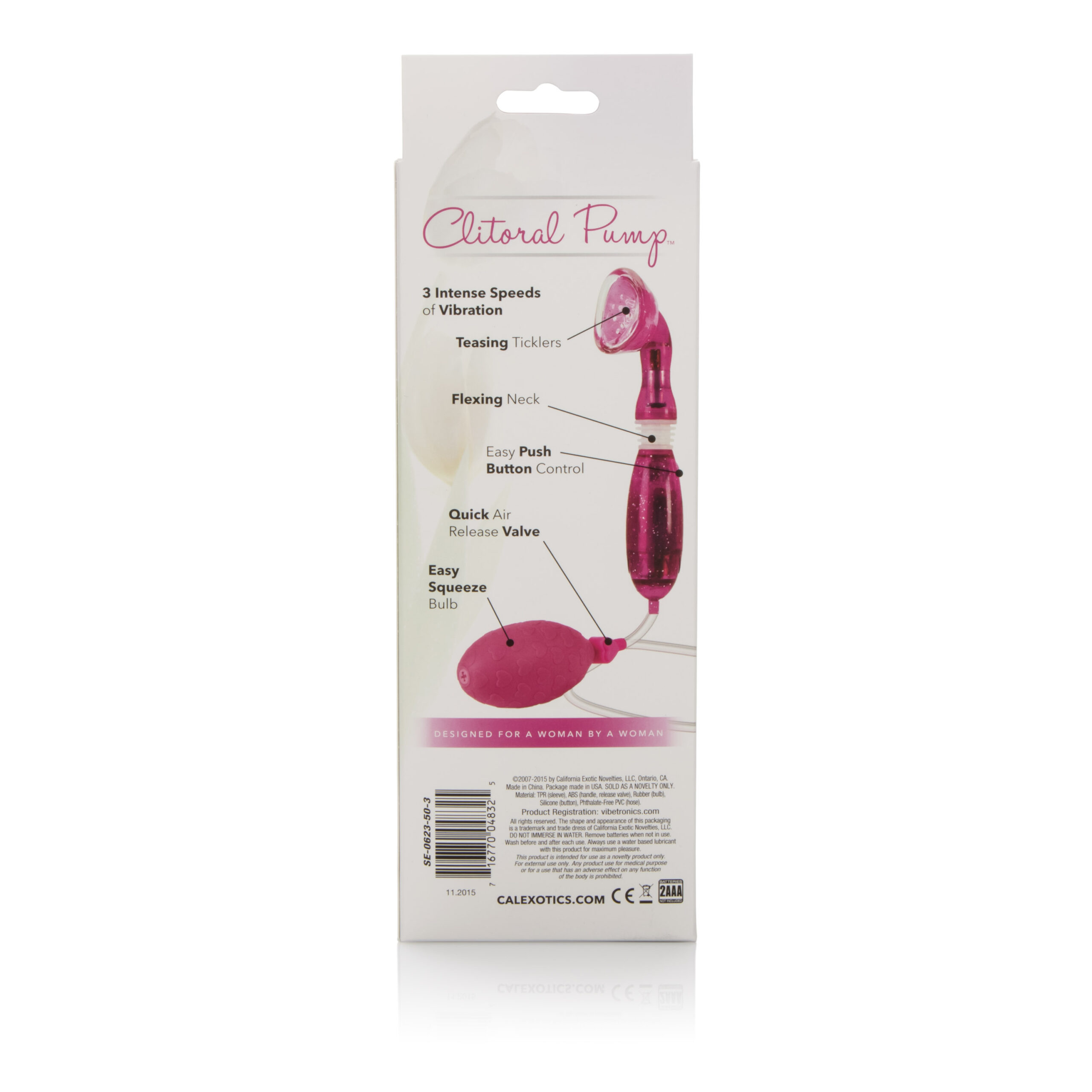 Advanced Clitoral Pump - Pink - Image 2