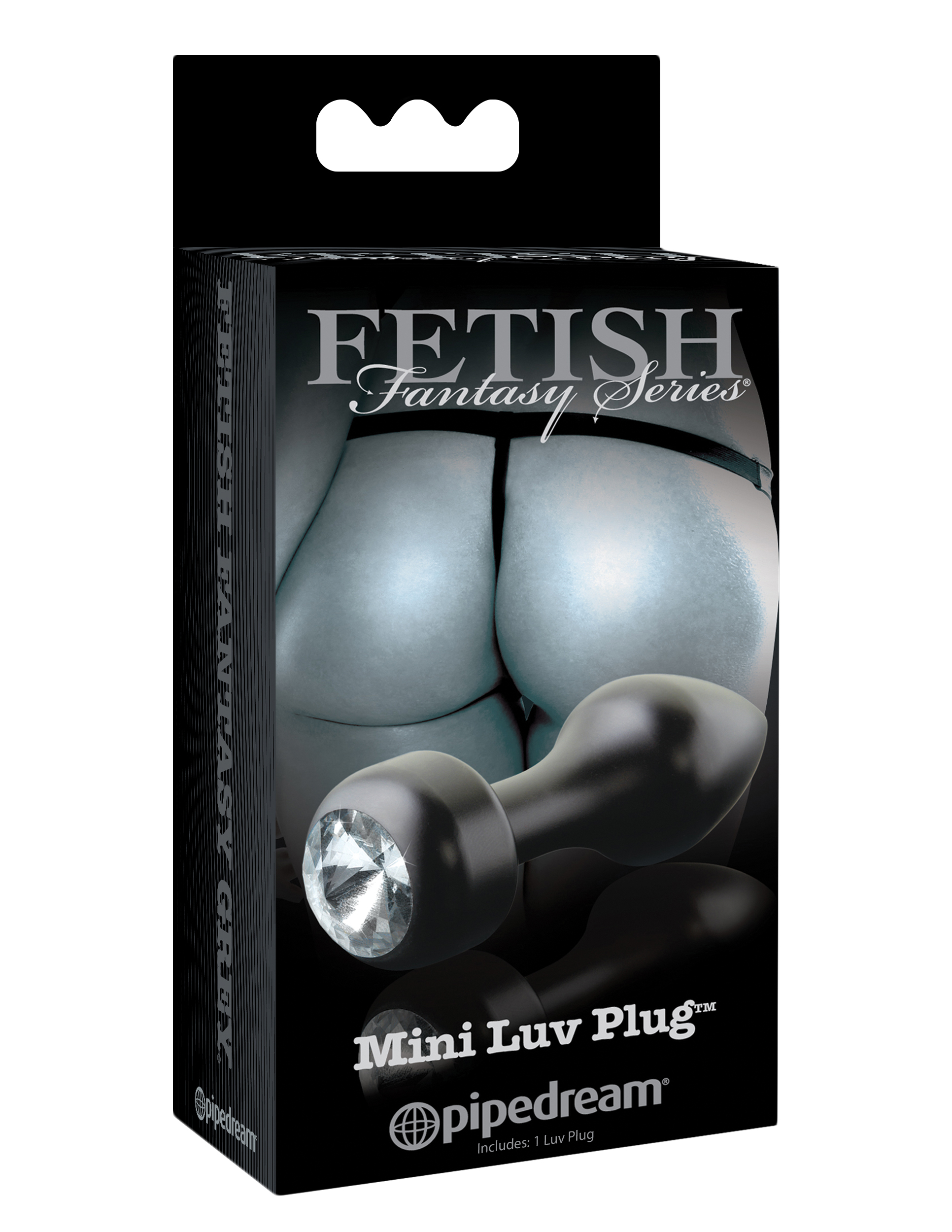 Fetish Fantasy Series Limited Edition Mini Luv Butt Plug - Black - Image 2