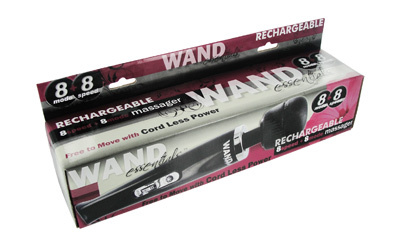 8 Speed 8 Mode Wand Rechargeable - Black - Image 3