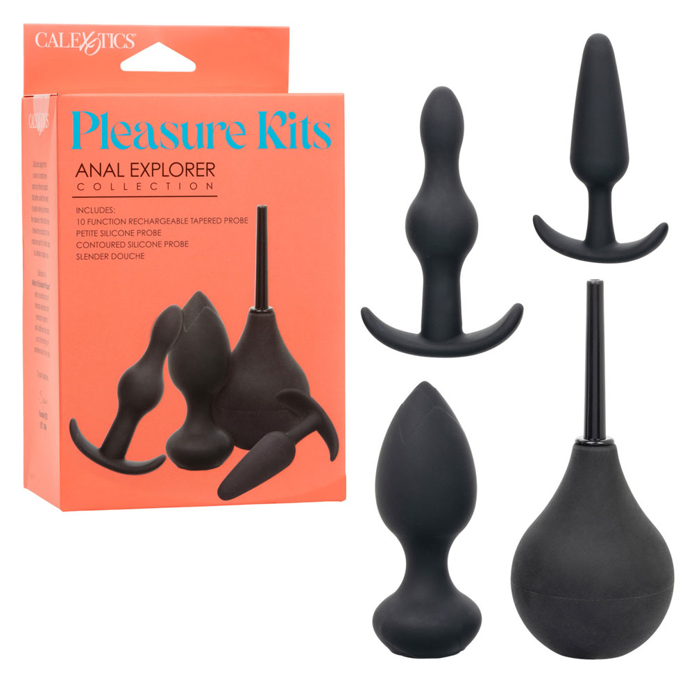 Pleasure Kits Anal Explorer Collection - Black - Image 5