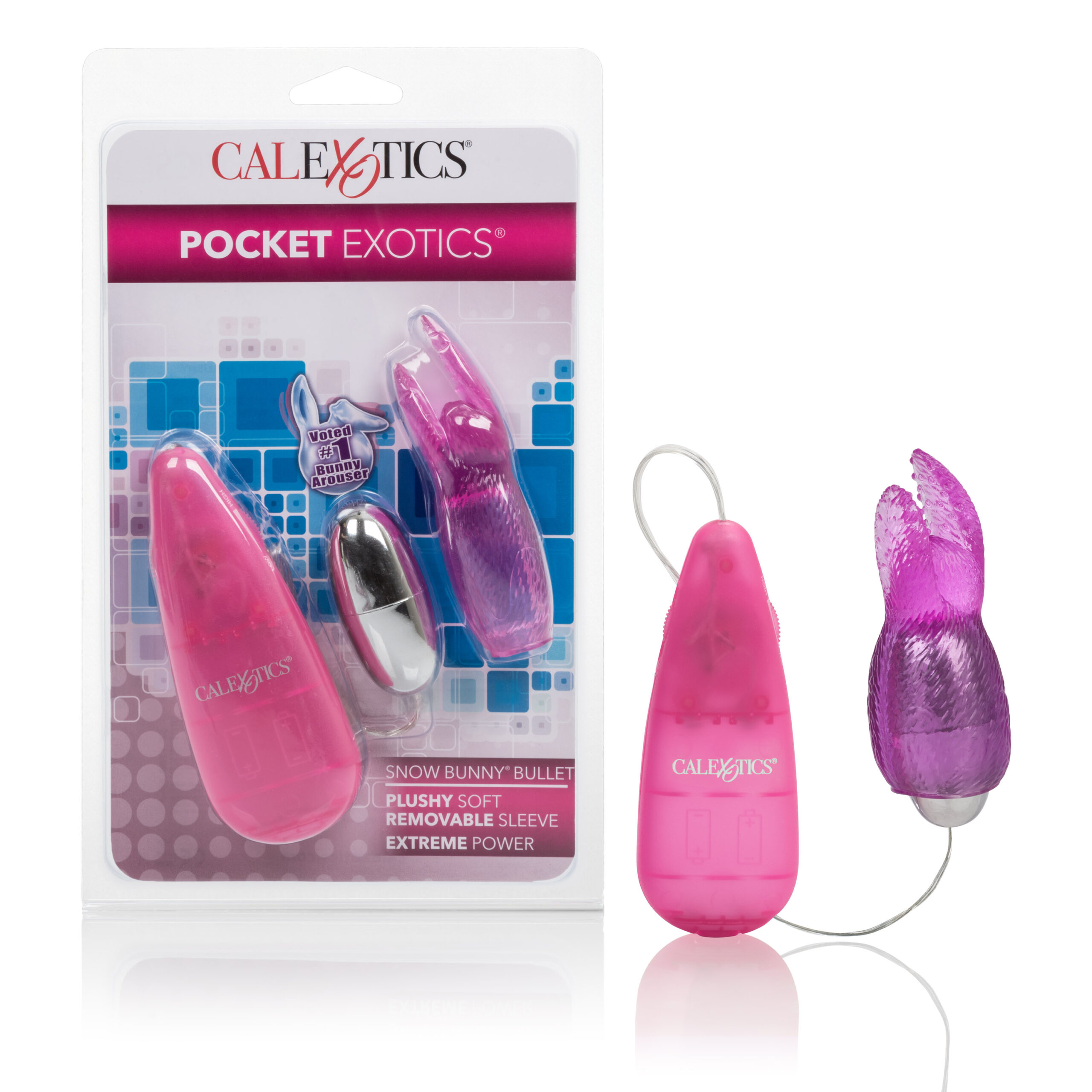 Pocket Exotics Snow Bunny Bullet - Pink - Image 2