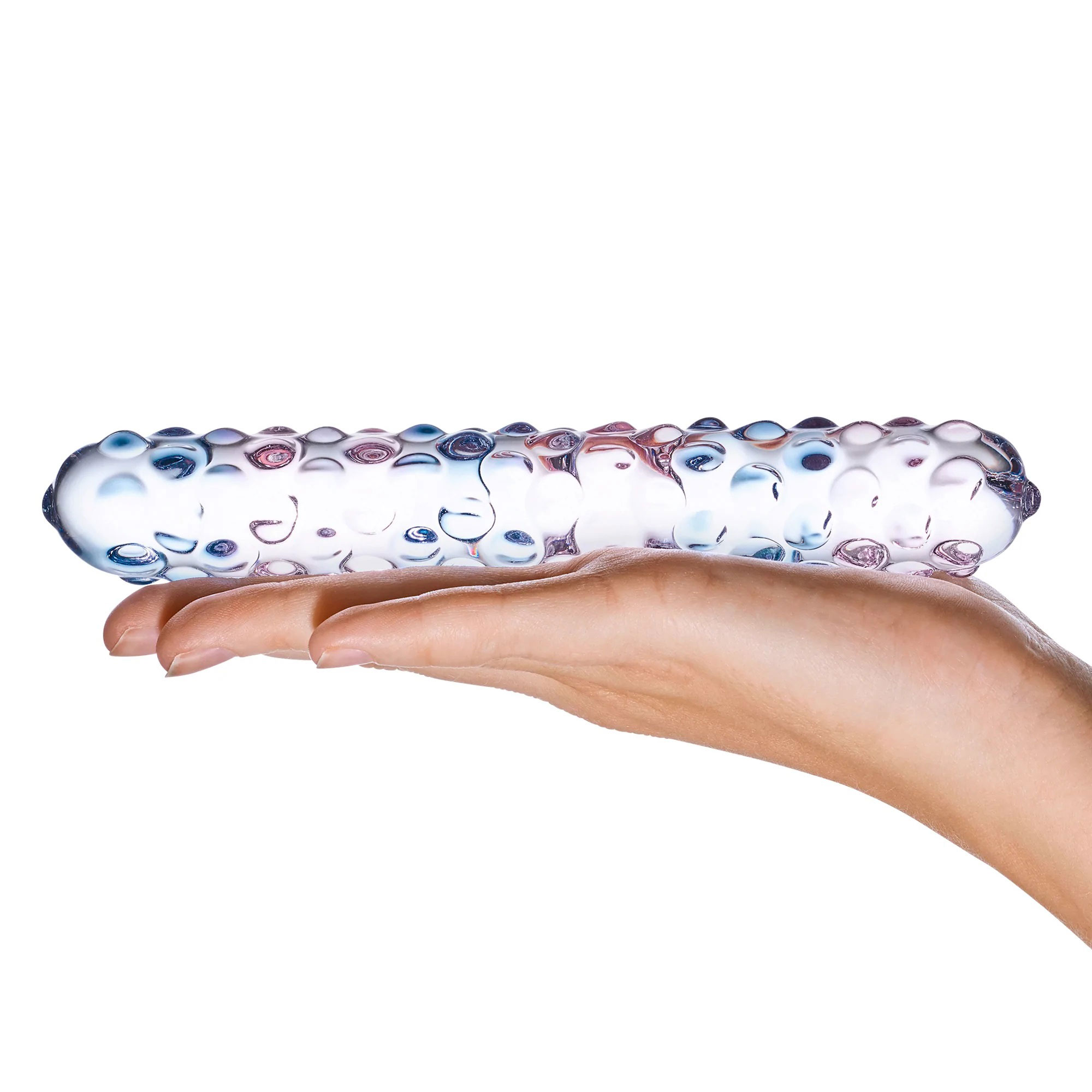 Purple Rose Nubby Dildo - Image 2