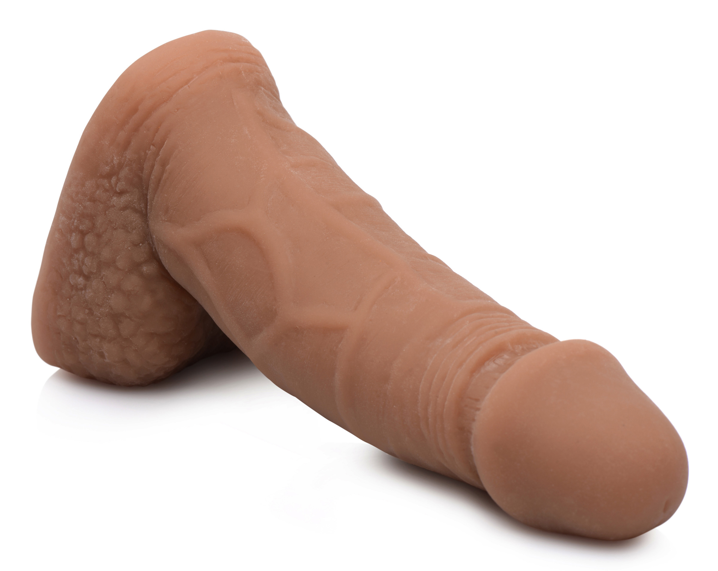 Large Bulge Packer Dildo - Medium - Image 4