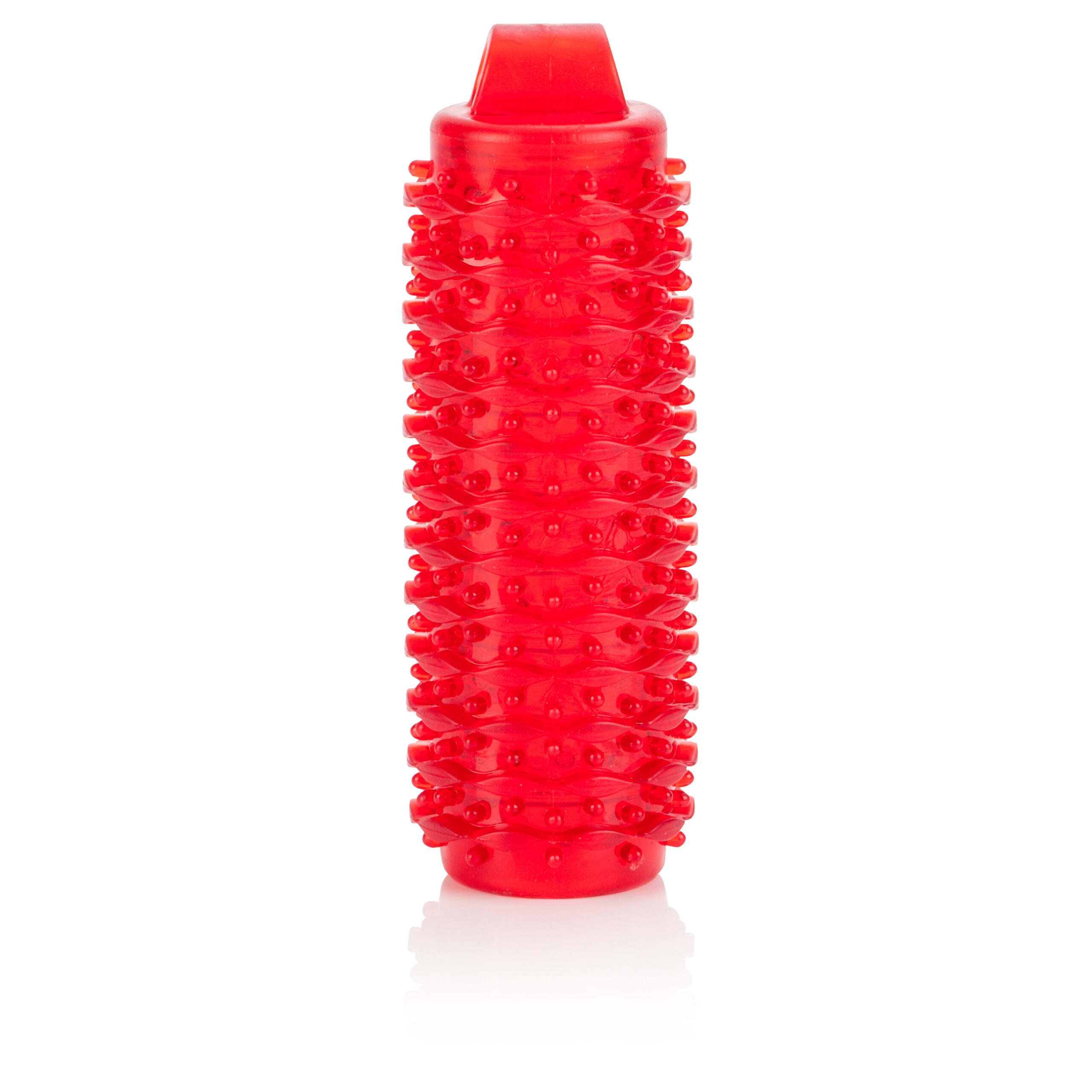 10-Function Adonis Vibrating Strokers - Red - Image 4