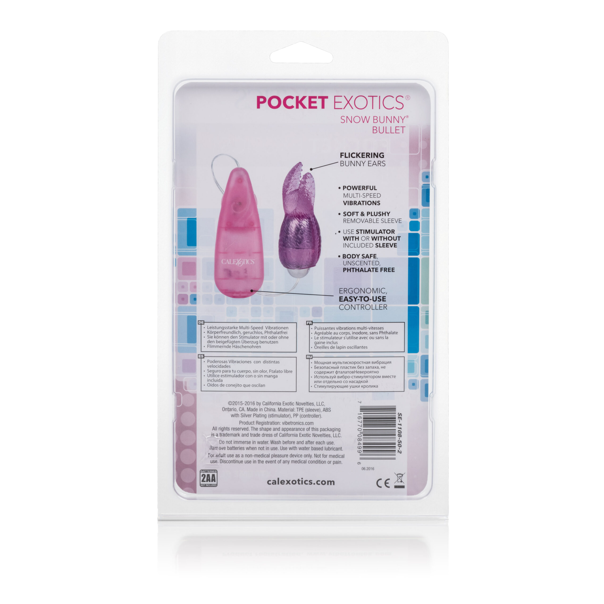 Pocket Exotics Snow Bunny Bullet - Pink - Image 3
