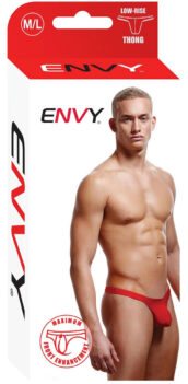 Low Rise Thong - Medium/large - Red