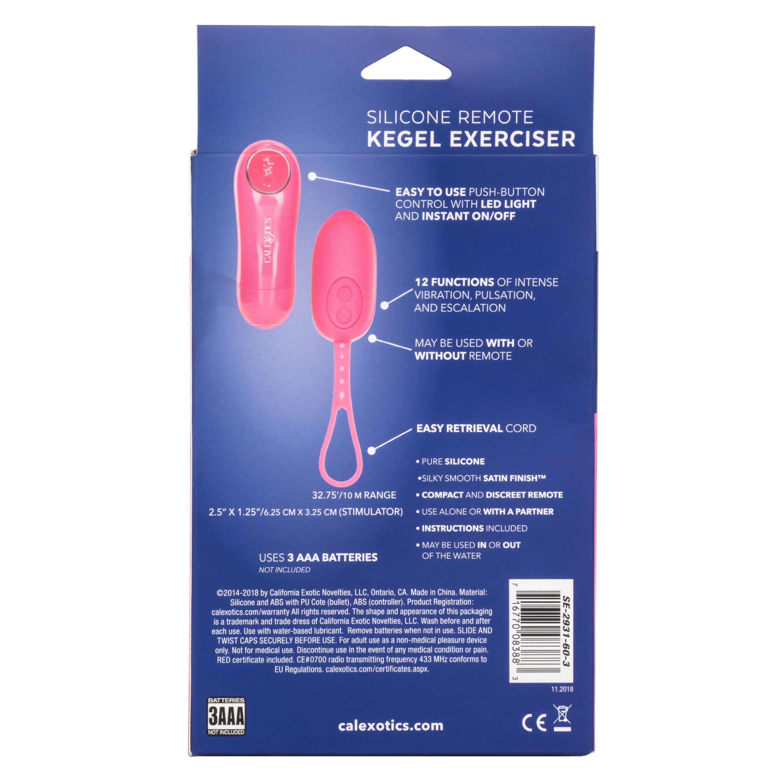 Silicone Remote Control Kegel Exerciser - Image 4
