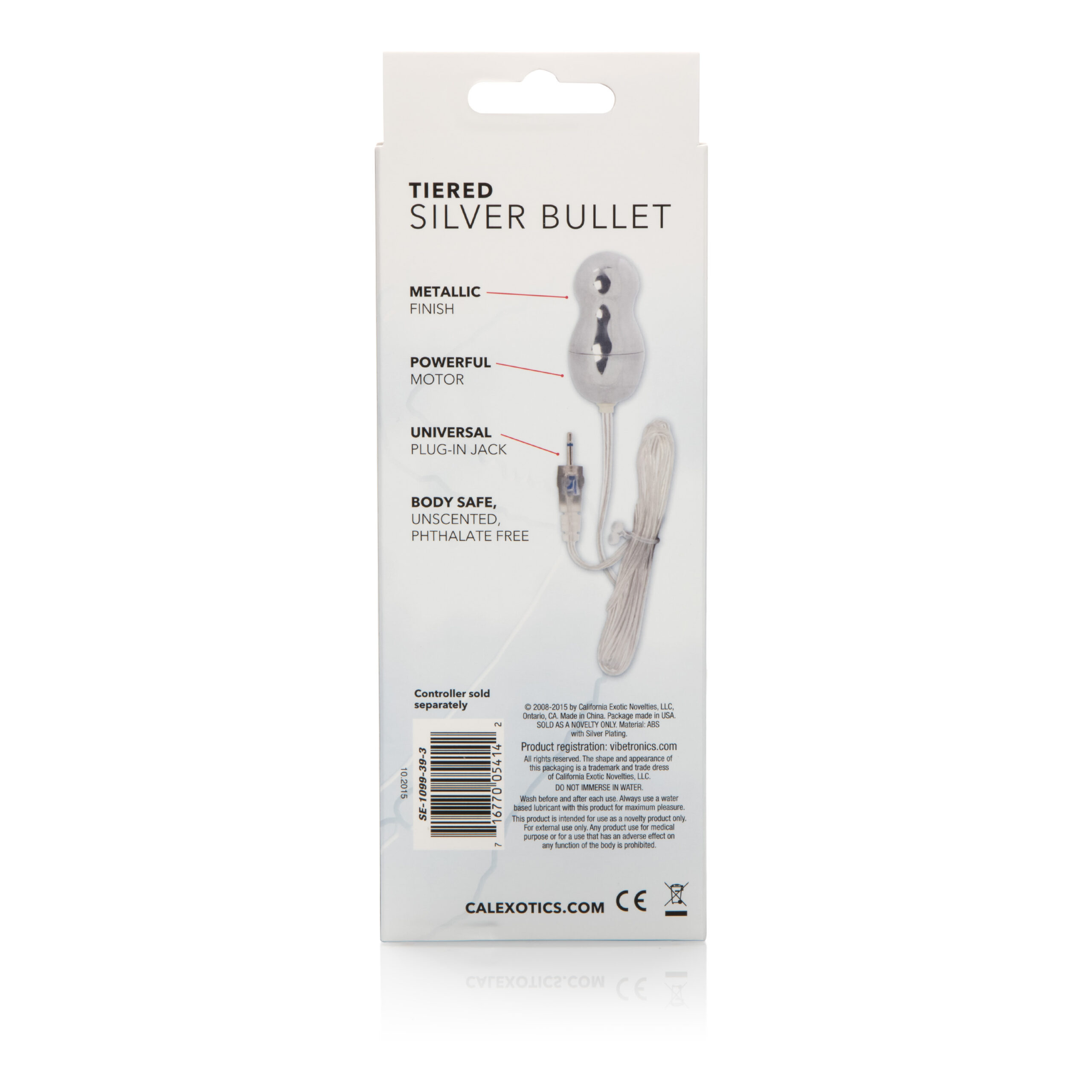 Sterling Collection Triple Tiered Silver Bullet - Image 4