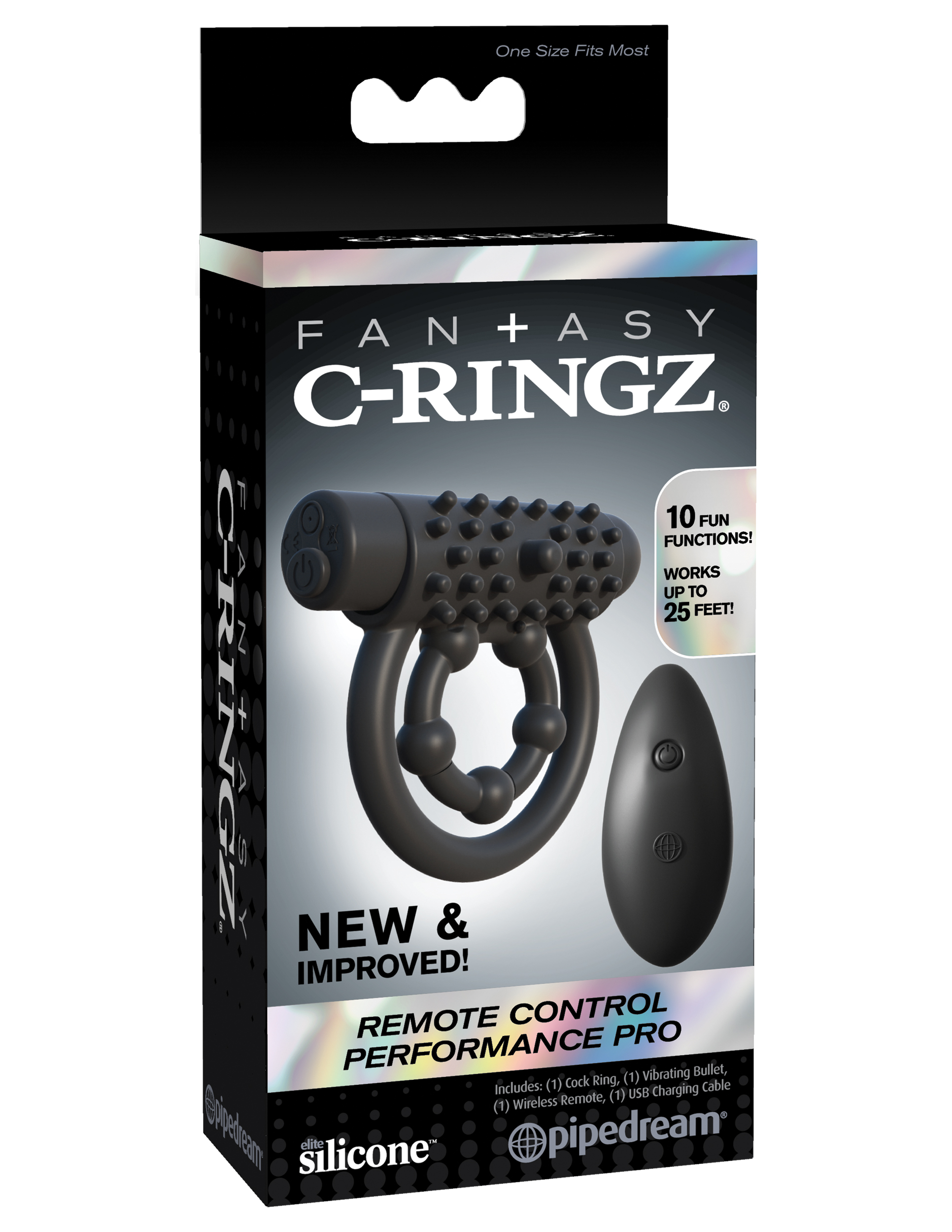 Fantasy C-Ringz Remote Control Performance Pro - Black - Image 2