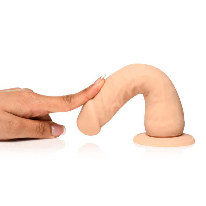 Easy Riders 7" Silicone Dildo - Light - Image 4