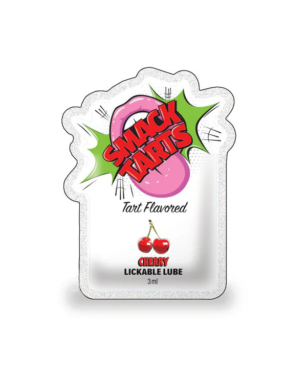 Smack Tarts Lube 3ml Pouch Display 36pc - Sour Cherry - Image 2