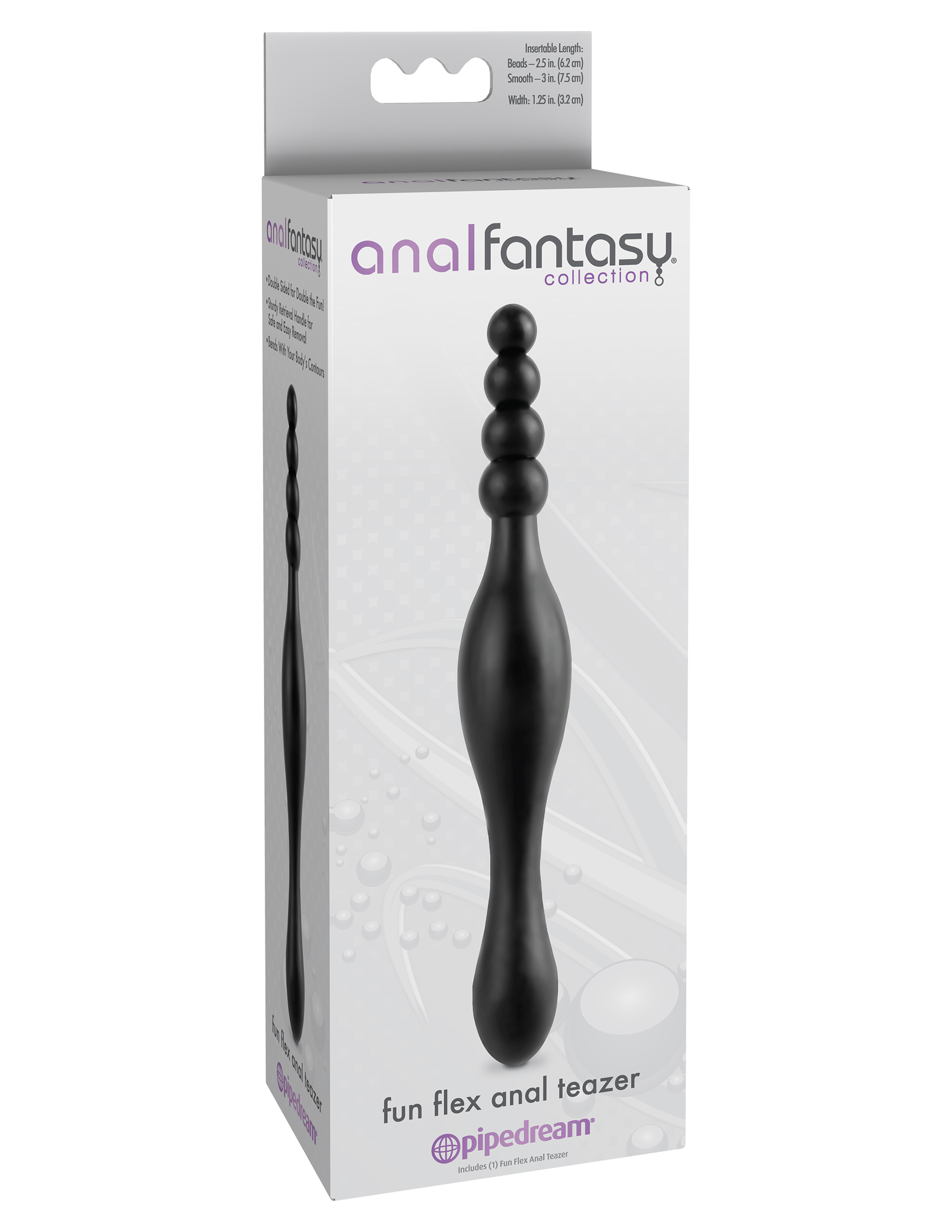 Anal Fantasy Collection Fun Flex Anal Teazer - Black - Image 2