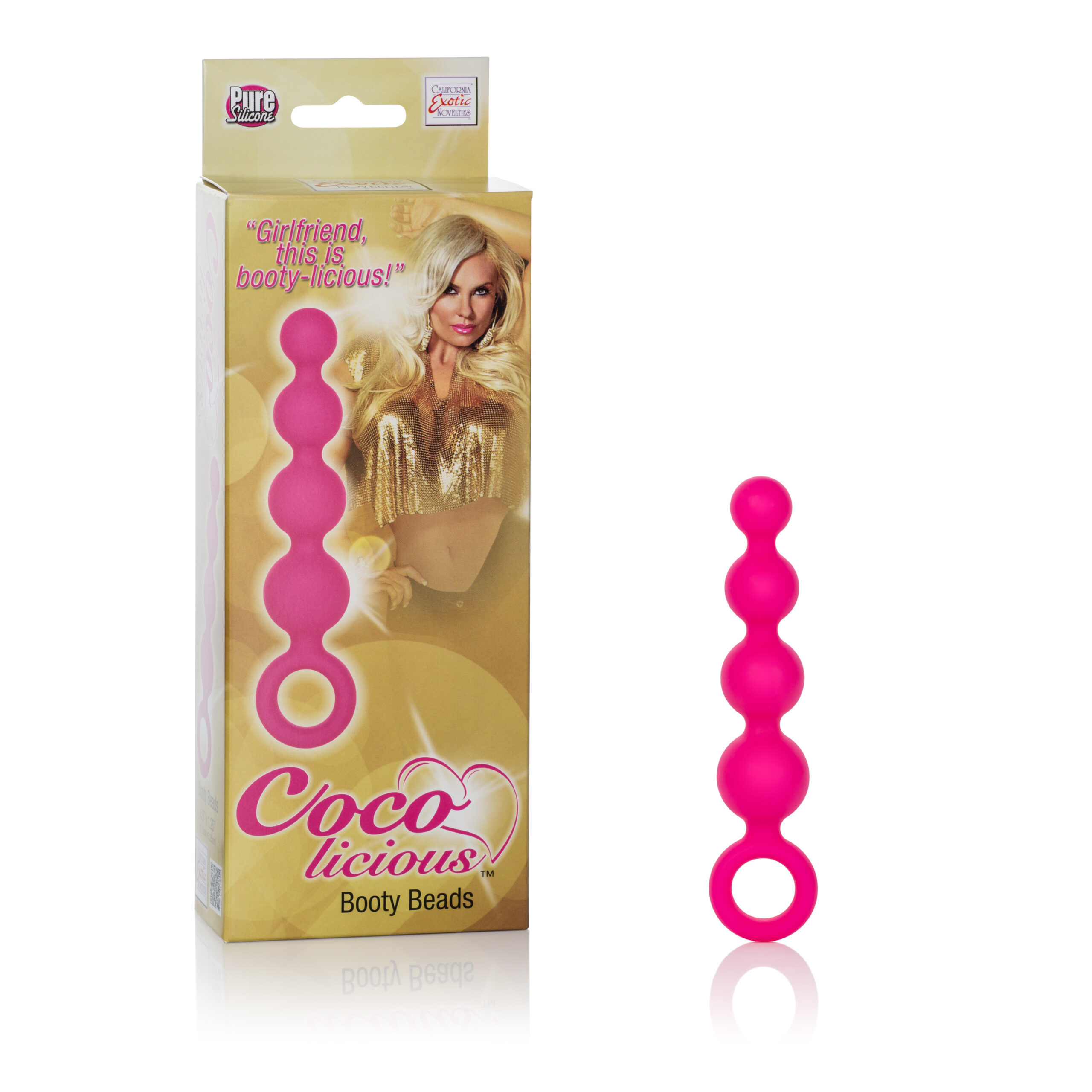 Coco Licious Booty Beads - Pink - Image 4