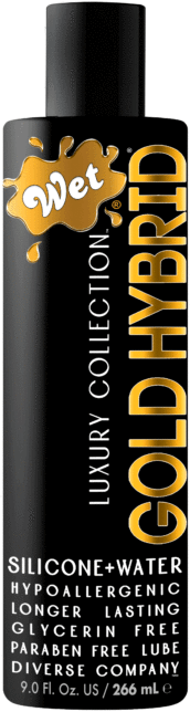 Wet Gold Hybrid Water Silicone Blend - 9 Fl. Oz.