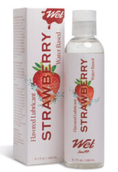Wet Flavored Lubricant Sexy Strawberry 3.1oz