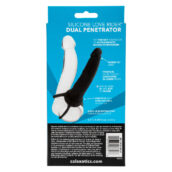 Silicone Love Rider Dual Penetrator - Black
