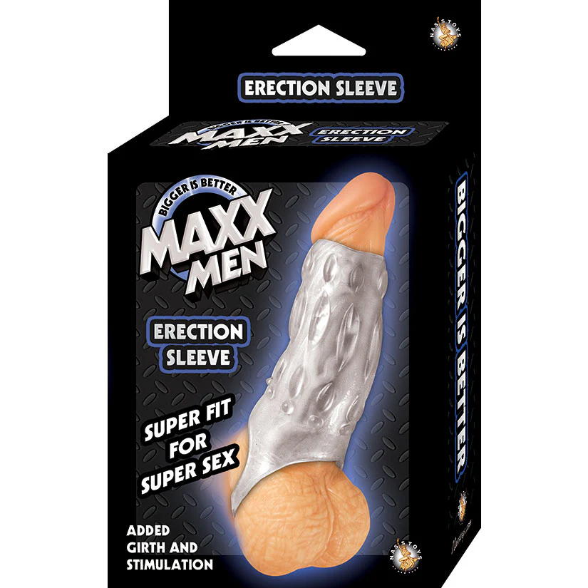 Maxx Men Erection Sleeve - Clear - Image 2