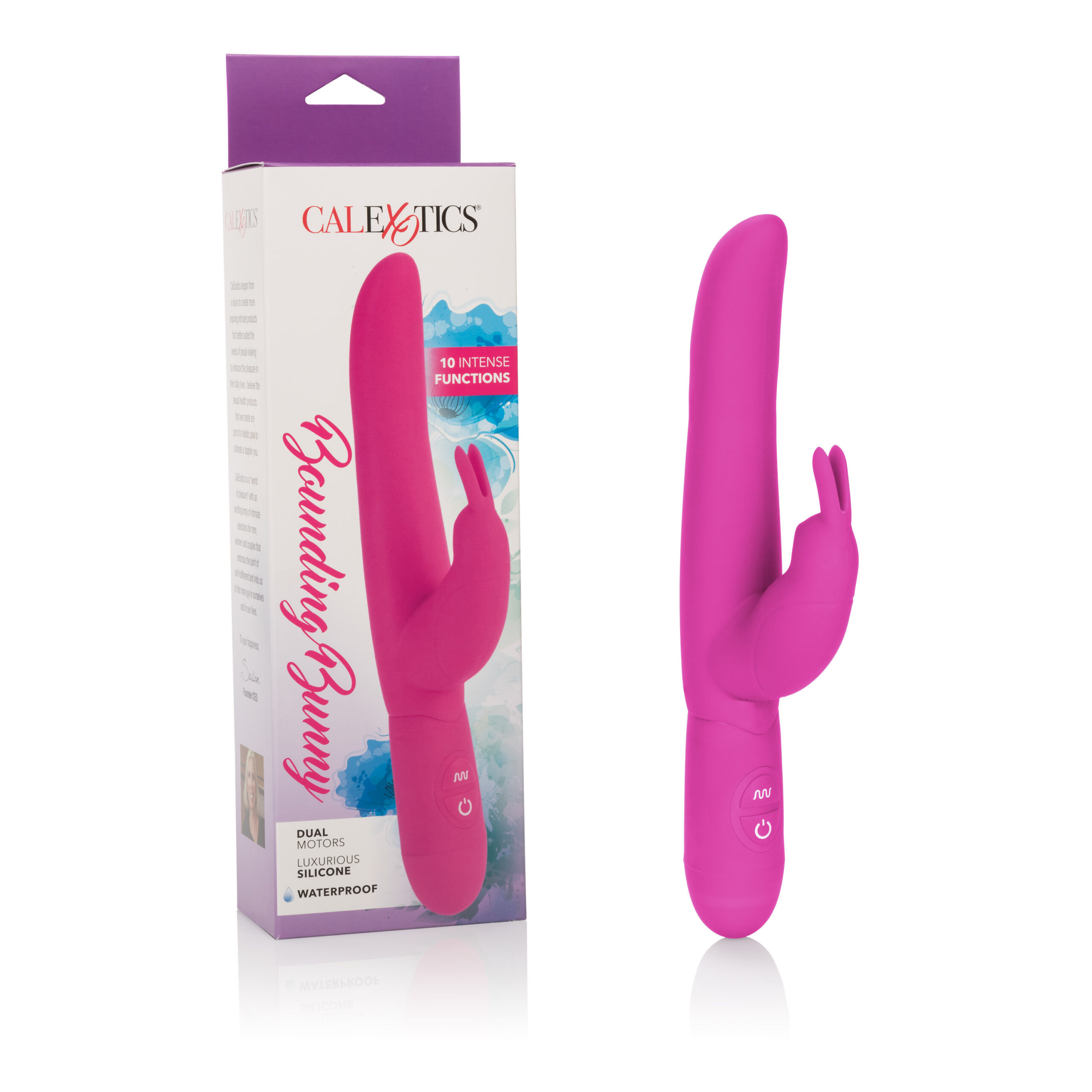 Posh 10-Function Silicone Bounding Bunny - Pink - Image 4