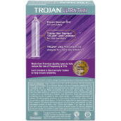 Trojan Sensitivity Ultra Thin Lubricated Condoms - 12 Pack