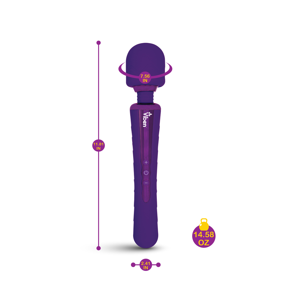 Obsession Wand Massager - Violet - Image 3
