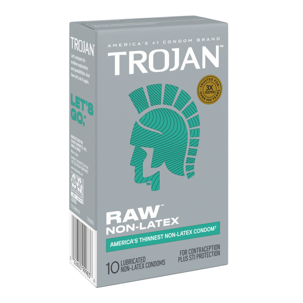 Trojan Raw Non-Latex 10 Pack - Image 2