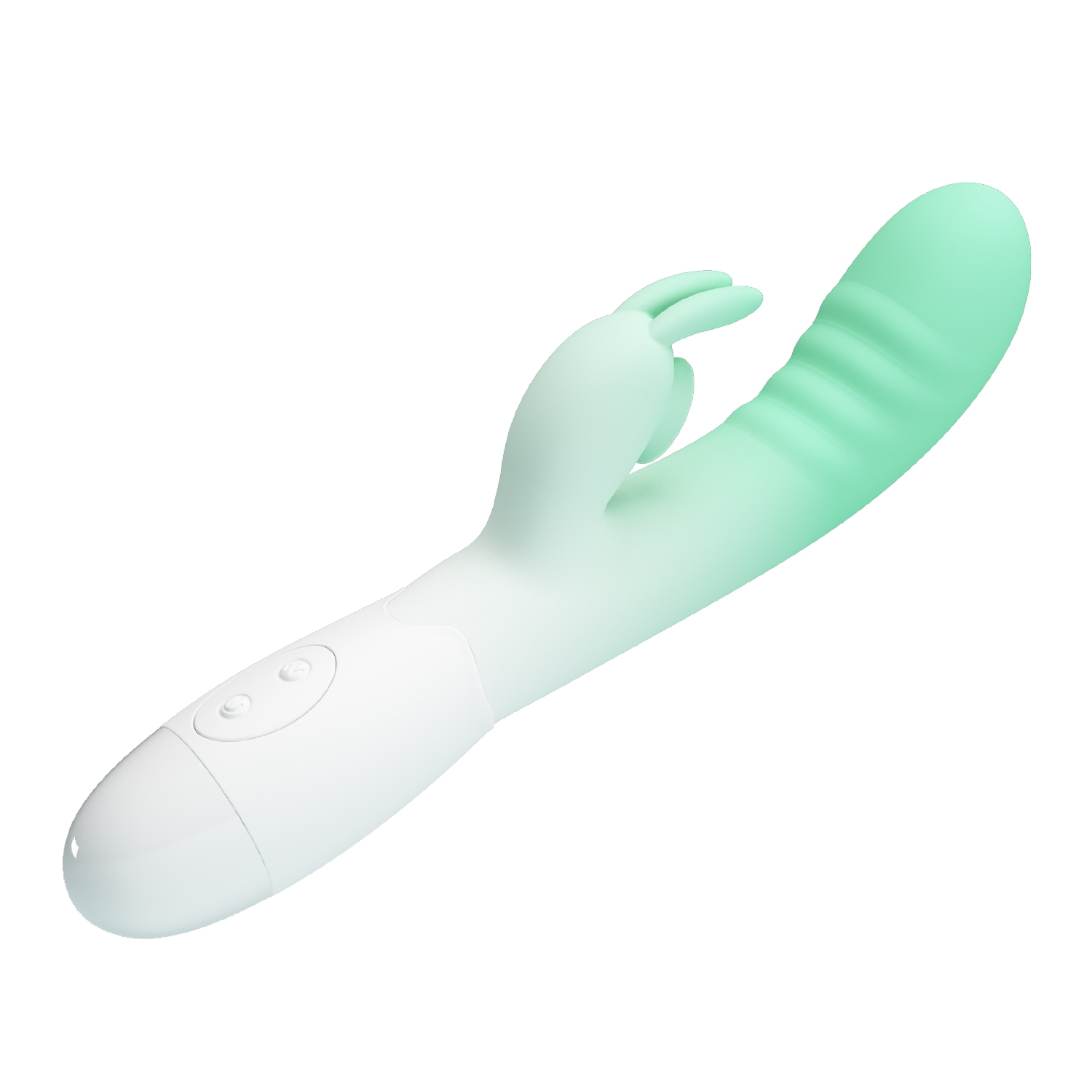 Pretty Love Cerberus Licking Rabbit - Aqua Ombre - Image 2