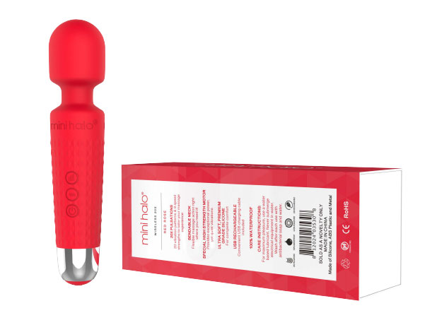 Mini Halo Red Rose - Image 2