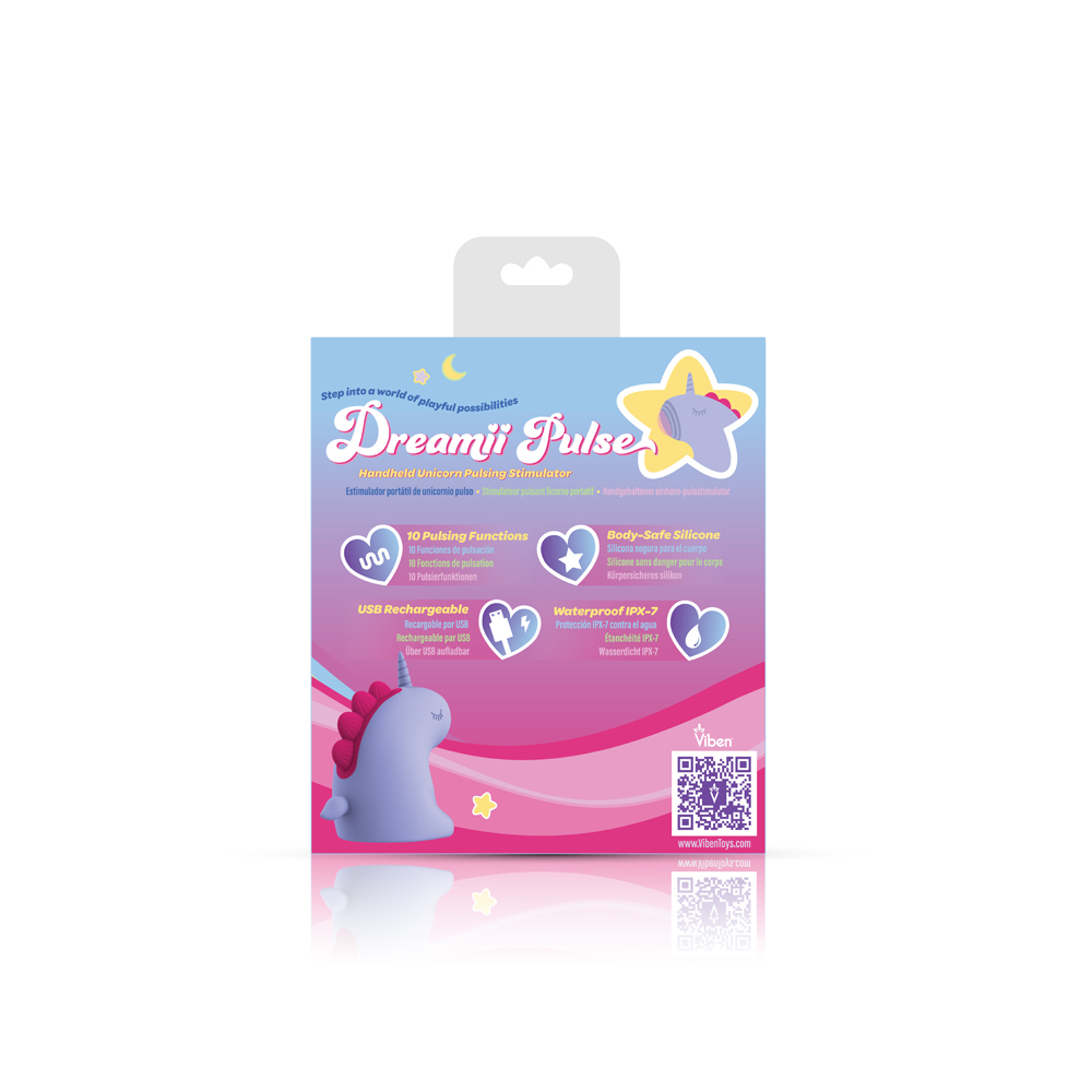 Dreamii Pulse Pulsing Unicorn Stimulator - Mystical Purple - Image 5