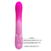 Pretty Love Shima Vertical & Horizontal Beads Rabbit Pink