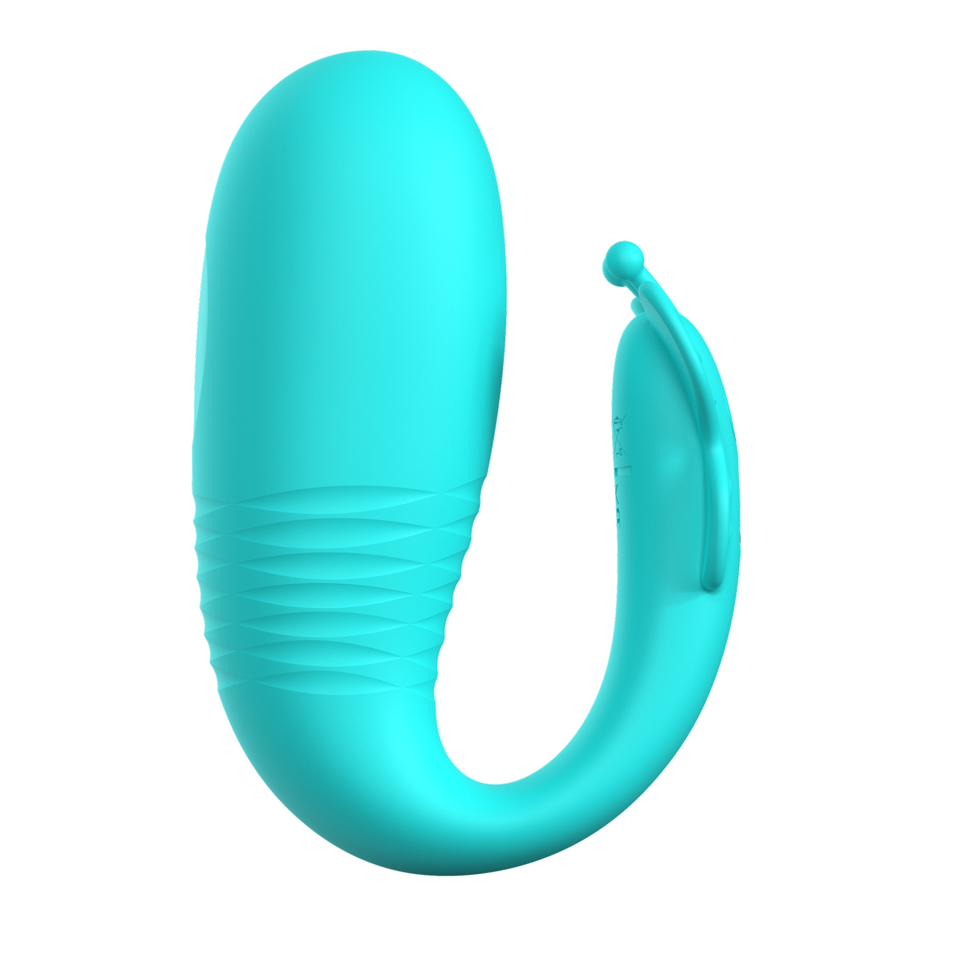 Pretty Love Remi Thrusting Hands-Free Vibrator Aqua - Image 2